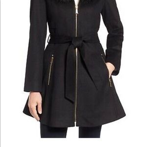 Laundry coat nwt xs black gorgeous